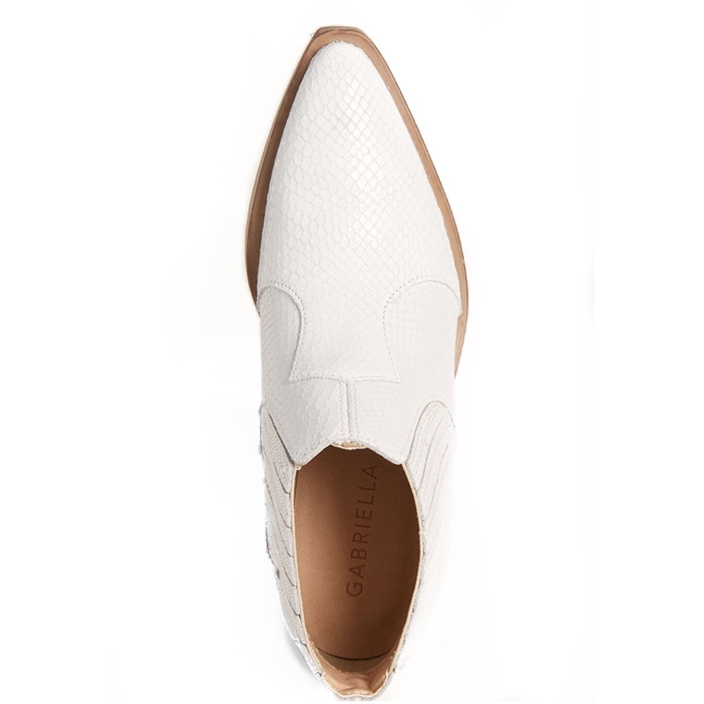 Gabriella Ankle boots white leather size 37 - Picture 2 of 6